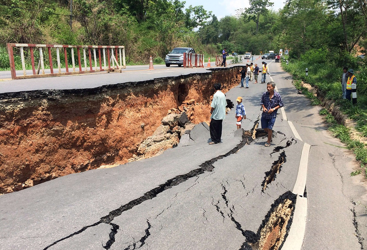 थाइल्याण्डमा ६ दशमलव ४ म्याग्नीच्युडको भूकम्प,१०० भन्दा बढी पराकम्पनको महसुस