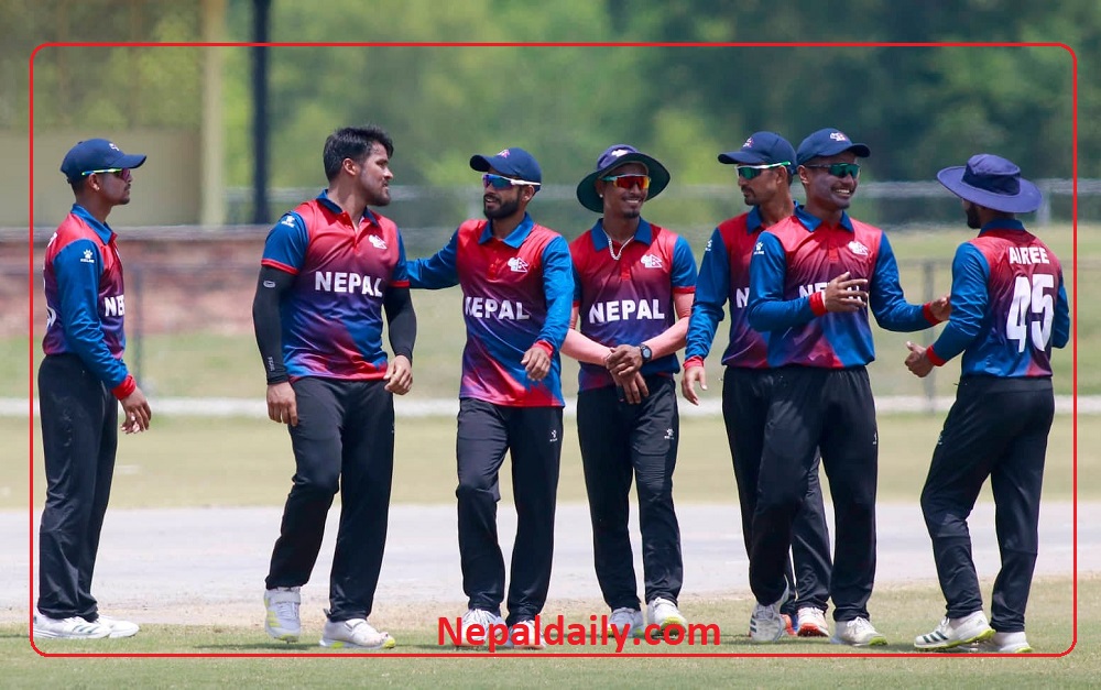 नेपाल माल्दिभ्सविरुद्ध १३८ रनसहित फराकिलो अन्तरले विजयी