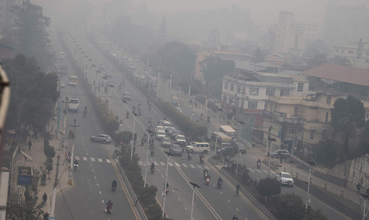 काठमाडौंमा बढ्यो वायु प्रदूषण, घातक हुने विज्ञको चेतावनी